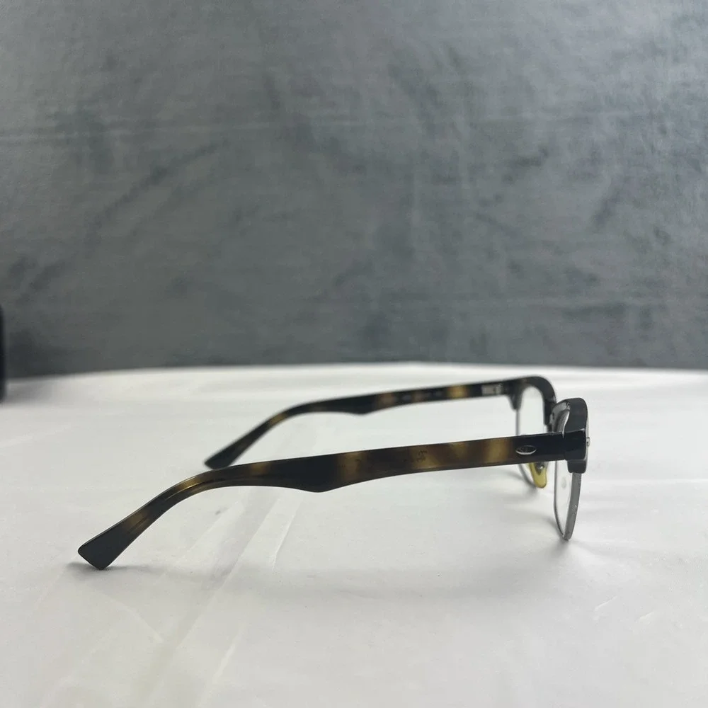 Ray-Ban RB1548 3650 Kids Eyeglasses Frames Tortoise Silver Clubmaster 45-16-125